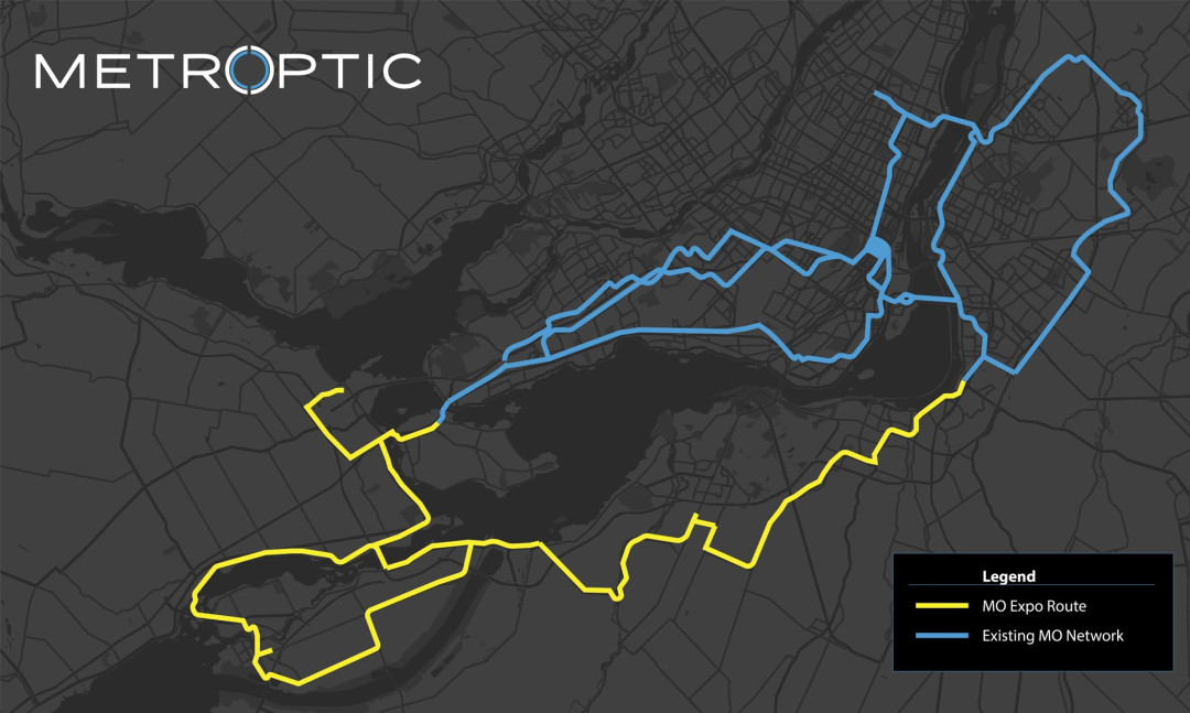Metro Optic Launches New Expo Route Metro Optic